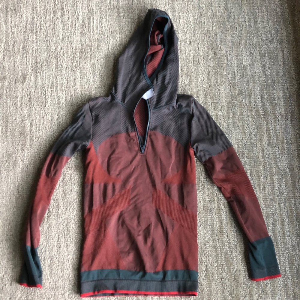 Stella McCartney Hooded Long Sleeve Shirt